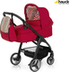Hauck коляска 3 в 1 Lacrosse All in One Stripe chilli 14354-4