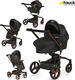 Hauck коляска 3 в 1 Twister Trioset chocolate 40201-6