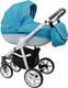 Roan універсальна коляска Bass B2 blue-white 25001zm