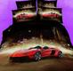 Love You постельное белье Сатин 3D полуторное феррари m008414
