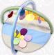 Homefort коврик детский игровой Ромашка цветная HF-К-0039