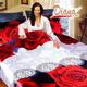 Dophia комплект постельного белья Атлас евро Diana Rose 1116GAN30005