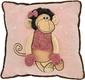ORANGE декоративна подушка обезьянка "Объятия сна" 5006BSK