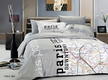 Le Vele постельное белье Сатин евро Paris map 1101SAL30142-001