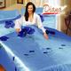 Dophia комплект постельного белья Атлас евро Diana Weasel Blue 1116SAL30003
