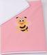 Shuba комплект постільної білизни С вышивкой Пчела Розовый (Полиэстер) 900/35sh
