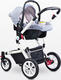 Caretero автокрісло Compass grey 18166ber