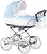 Roan универсальная коляска Marita Prestige Chrom S-63 14" CHROM, эко-кожа+ткань 20018zm