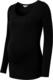 Noppies кофта Tee ls Holy черная XL 60730-C270-XL