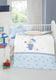 Luoca Patisca постельное белье с вышивкой для новорожденных Sleepy голубой 19468bt