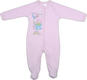 Garden baby комбинезон кэри "Веселая компания" розовый 74 розовый 10152-02-74-рожевий