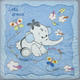 Модный карапуз детское одеяло голубой 03-00320-голубой