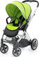 BabyStyle прогулочная коляска Oyster 2 Lime/Mirror Black O2CHMIR/O2SUCPLI