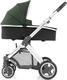BabyStyle универсальная коляска Oyster 2 Olive Green/Mirror Black O2CHMIR/O2SUCPOG/MAXCCBL/O2CCCPOG