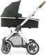 BabyStyle универсальная коляска Oyster 2 Olive Green/Mirror Tan O2CHMITA/O2SUCPOG/MAXCCBL/O2CCCPOG