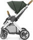 BabyStyle универсальная коляска Oyster 2 Olive Green/Mirror Tan O2CHMITA/O2SUCPOG/MAXCCBL/O2CCCPOG