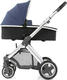 BabyStyle универсальная коляска Oyster 2 Oxford Blue/Mirror Black O2CHMIR/O2SUCPOB/MAXCCBL/O2CCCPOB