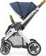 BabyStyle универсальная коляска Oyster 2 Oxford Blue/Mirror Tan O2CHMITA/O2SUCPOB/MAXCCBL/O2CCCPOB