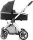 BabyStyle универсальная коляска Oyster 2 Tungsten Grey/Mirror Black O2CHMIR/O2SUCPTG/MAXCCBL/O2CCCPTG