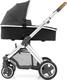 BabyStyle универсальная коляска Oyster 2 Tungsten Grey/Mirror Tan O2CHMITA/O2SUCPTG/MAXCCBL/O2CCCPTG