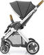 BabyStyle универсальная коляска Oyster 2 Tungsten Grey/Mirror Tan O2CHMITA/O2SUCPTG/MAXCCBL/O2CCCPTG