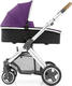 BabyStyle универсальная коляска Oyster 2 Wild Purple/Mirror Tan O2CHMITA/O2SUCPWPU/MAXCCBL/O2CCCPWPU
