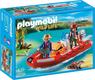 Playmobil конструктор серии "Wild Life" лодка с браконьерами 5559ep