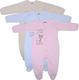 Garden baby комбинезон кери "My shoes", голубой меланж 74 10173-03-74-блакитний меланж