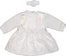 Garden baby крестильный комплект для девочки, белый 62 29123-16-62-білий