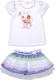 Garden baby комплект "Сладкая мечта" юбка и футболка 74 40154-16/41-74-білий/горох на синьому