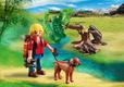 Playmobil конструктор серии "Wild Life" Бобры и юный натуралист 5562ep