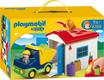 Playmobil конструктор серии "Playmobil 1.2.3" Грузовик с гаражом 6759ep