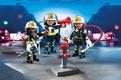 Playmobil конструктор серии "Пожарная служба" Команда пожарников с пожар. оборуд. 5366ep