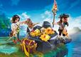 Playmobil конструктор серии "Пираты" Пиратский тайник с сокровищами 6683ep