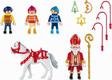 Playmobil конструктор серии "В горах" Святой Николай с детьми 5593ep