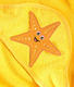 Sensillo полотенце с 3D вышивкой yellow 19286ber