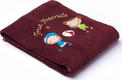 Sensillo плед с вышивкой Kids  brown 19274ber