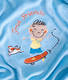 Sensillo плед с вышивкой Kids  blue 19273ber