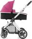 BabyStyle універсальна коляска Oyster Max Wow Pink/Mirror MAX2CHMIR/O2SUCPWPI/MAXCCBL/O2CCCPWPI