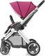 BabyStyle универсальная коляска Oyster 2 Wow Pink/Mirror Black O2CHMIR/O2SUCPWPI/MAXCCBL/O2CCCPWPI