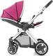 BabyStyle универсальная коляска Oyster 2 Wow Pink/Mirror Black O2CHMIR/O2SUCPWPI/MAXCCBL/O2CCCPWPI
