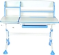 FunDesk стіл-трансформер Amare II з висувним ящиком + дитячий стілець SST3 Blue Amare II with drawer Blue+SST3 Blue