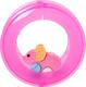 MOOSE интерактивная игрушка Мышонок с колесом Вафелька 28194amg