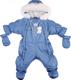 Garden baby комбінезон-трансформер "Ластенок" сіро-синій 68 101010-36/32-68-синя сталь