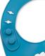 Skip Hop слюнявчик силіконовий Совенок 232200cs