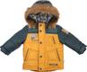 Garden baby куртка для мальчика "Helicopter", тёмно зелёный/ горчица 86 102013-36/32-86-тёмно зелёный/ горчица