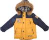 Garden baby куртка для мальчика "Helicopter", тёмно синий/ горчица 98 102013-36/32-98-тёмно синий/ горчица