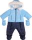 Garden baby комбинезон "Твикс", голубой/ тёмно синий 80 101011-36/60-80-голубой/ тёмно синий