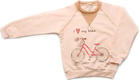 Модный карапуз реглан "I love my bike", powder pink  98 03-00716-1-98