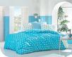 LightHouse постельное белье Бязь голд евро ROUND бирюзовый 2007-01_2.0LHbt